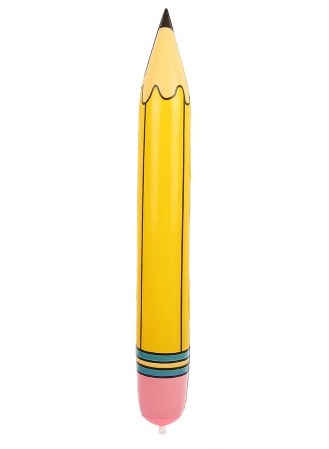 Dzrige 43.3 Inch Giant Inflatable Pencil Large Pencil Balloons Hanging Inflatable Pencil Back to School Graduation Decor for School Classroom Garden Room Birthday Party Decorations - Image 1